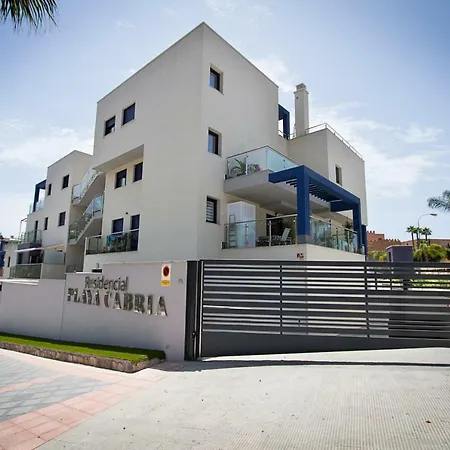 Terraza Playa De Cabria شقة *